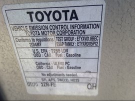 2014 TOYOTA COROLLA, SILVER, LE MODEL, 1.8L, AT.   Z25149